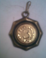Медаль 3 место бронза