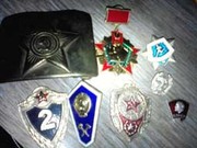Значки советской армии 